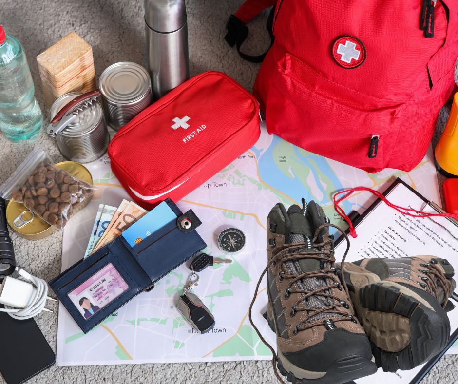 two younger people playing pickleball