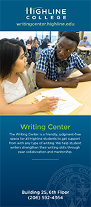 Writing Center Brochure